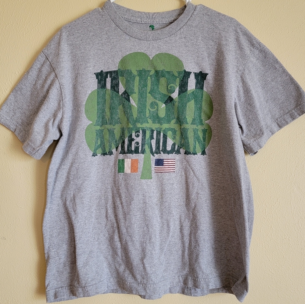 Irish American Shamrock Short Sleeve Tee
